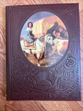 Time Life - The Old West - The Women.  Embossed Leather Brown